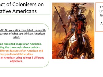 Impact of Colonisers on Native American Indians