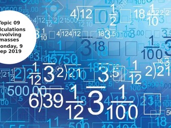 SC9 - Calculations involving masses (Edexcel GCSE Chemistry)