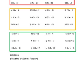 Expanding Brackets RAG