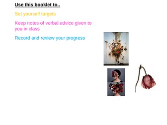 Btec Art and Design Marking Booklet.