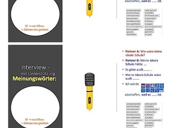 Meine Ideale Schule Conditional Tense