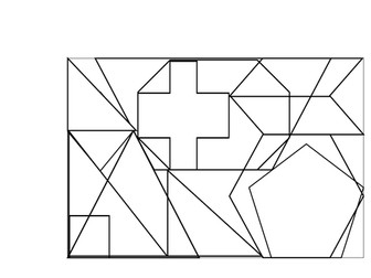 Shape Starter - how many shapes can you see?