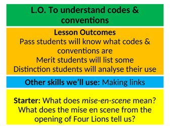 Media Key Theory Series: Media Codes and Conventions