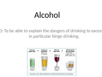 Binge drinking and alcohol