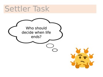 Euthanasia - Ethics