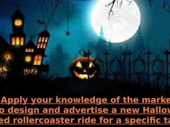 Marketing Mix and Halloween Oracy Lesson