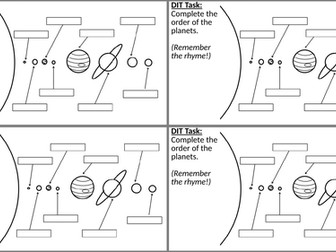 KS3 Space DIT tasks