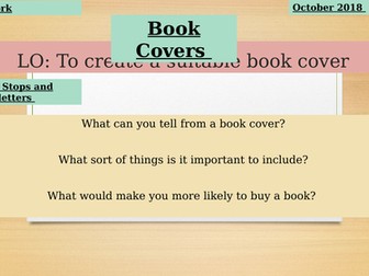 Design a book cover and create your own