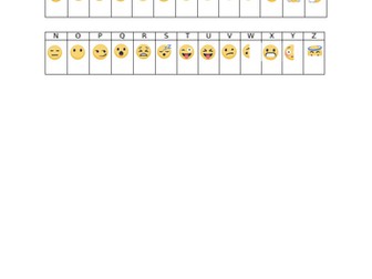 Transition activity Emoji Code Breaker