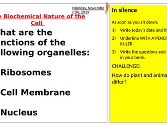 The biochemistry of life