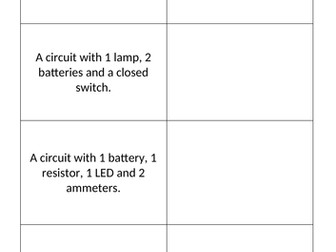 AQA GCSE Electricity Lesson 01 - Circuit Diagrams