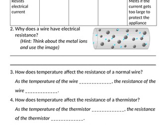 AQA GCSE Electricity Lesson 06 - Resistance and V=IxR
