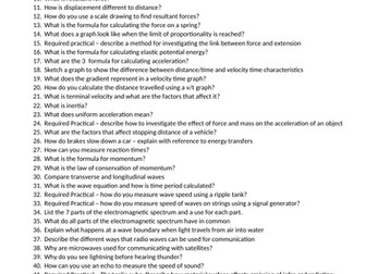 Physics AQA 9-1 P2 revision