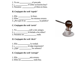 Spanish Stem Changing - Boot Verbs Bundle: 4 Resources at 35% off