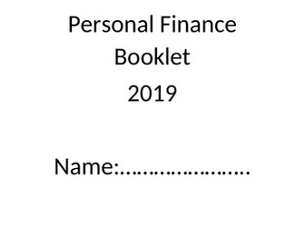 Core Maths Personal Finance Teaching/Revision Booklet