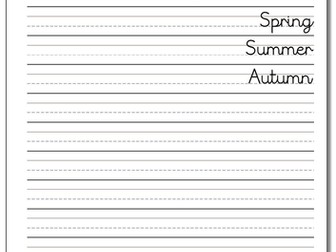Handwriting Practice for Left Handers