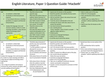Macbeth Question Guide