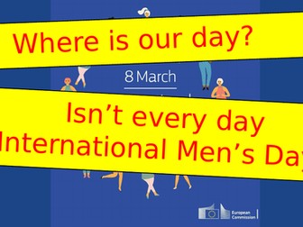 International Men’s Day - tutor or assembly presentation