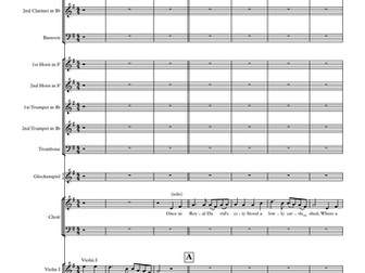 Once in Royal David's City - full orchestration
