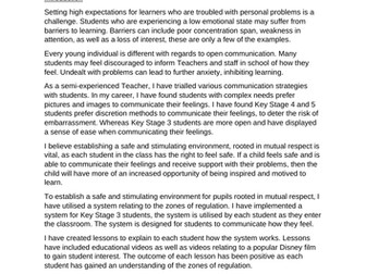 Teacher Training / NQT / Teaching Standards Assignments of how I met each standard