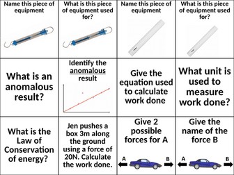 Forces and Motions Revision KS3