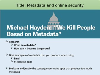 KS3 Metadata & Online Security (2/5)