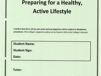 Preparing for a Healthy Lifestyle - Achieve Programme