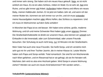 Text: Family relations (from the "Klara" series)