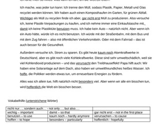 Text: Environment (from the "Klara" series)