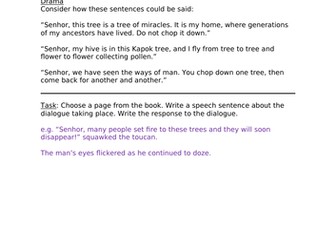 Retell Unit of Work and Resources - Great Kapok Tree