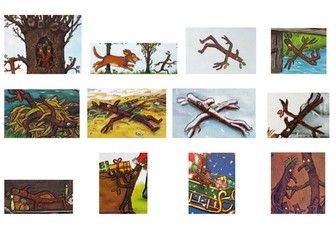 Stick man sequencing pictures