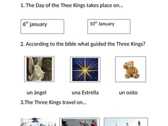 Quiz about El Día de Los Reyes Magos ( The Day of the Thee Kings) in Spain