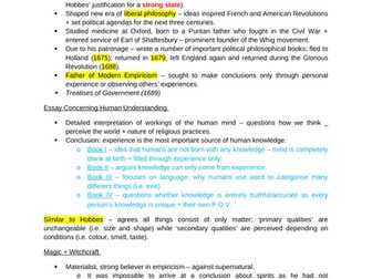 Witchcraze Breadth Study: John Locke Info Sheet