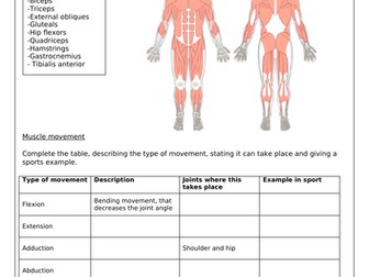 Edexcel GCSE PE Paper 1 revision