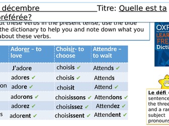 Dynamo 2 Module 2 Quelle est ta fête préférée?