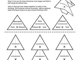 Christmas Tree Equations