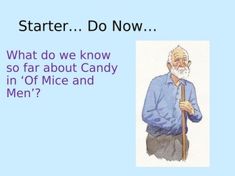 Candy in 'Of Mice and Men'