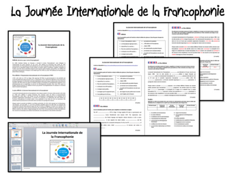 Journée Internationale de la Francophonie/ International Francophonie Day- Reading- French