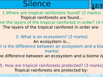 AQA Characteristics of Cold Environments