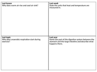 KS3 Radiation (Heating and cooling)