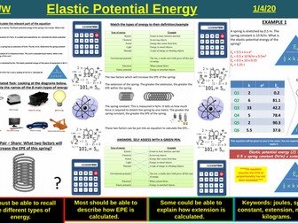 Elastic Potential Energy (Changes in Energy) | AQA P1 4.1 | New Spec 9-1 (2018)