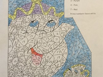 Multiple colouring - Mrs Potts