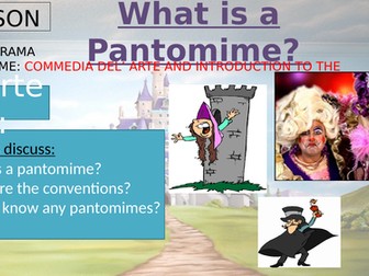 Year 7 Drama  Pantomime