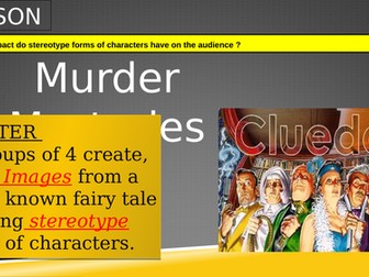 Year 8 Drama Murder Mystery