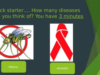 Disease&development HIV/AIDS and Malaria