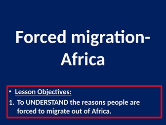 Forced migration