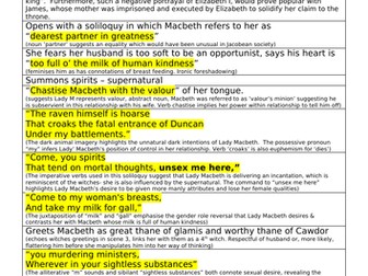Macbeth Key Quotes - Analysis and Explanation