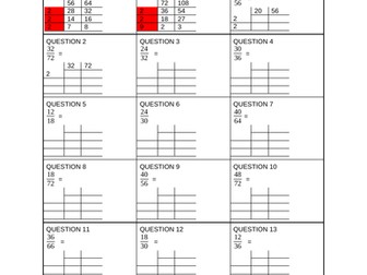 Simplifying Fractions