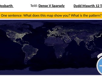 Understanding world population distribution