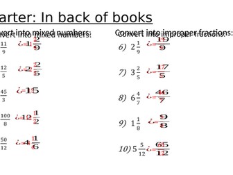 Adding and subtracting fractions with mixed numbers